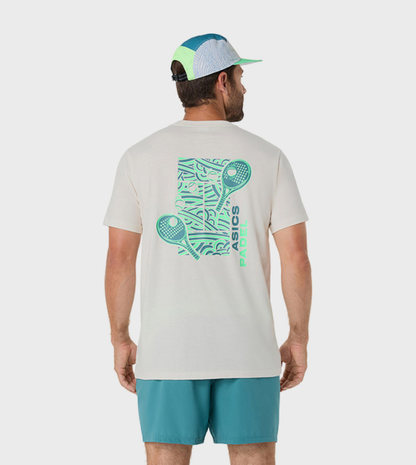 اسيكس اسيكس - كريمي  T-Shirts & Vests