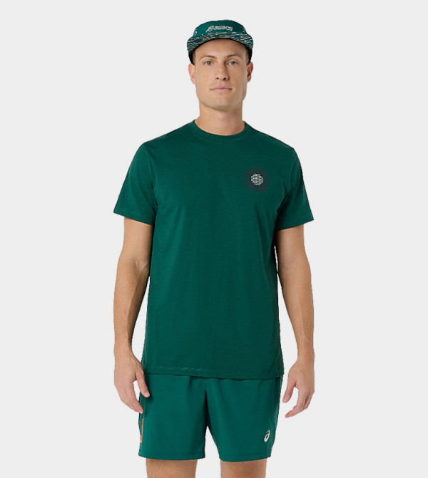 Asics  Sportswear - Green T-Shirts & Vests