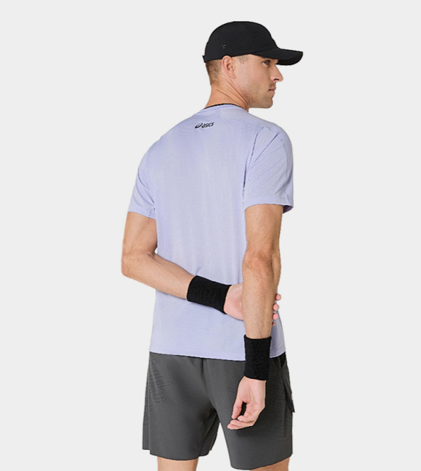 اسيكس  ملابس رياضة - بنفسجي  T-Shirts & Vests
