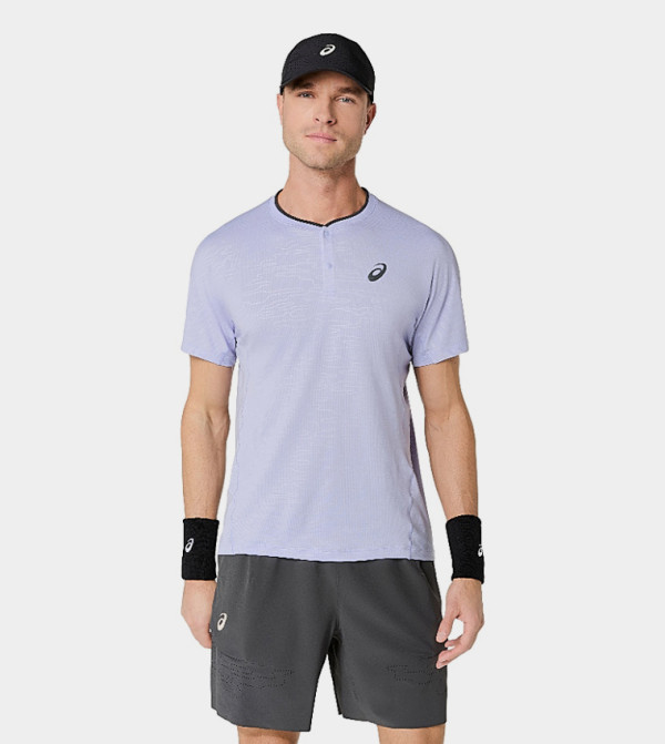 اسيكس  ملابس رياضة - بنفسجي  T-Shirts & Vests