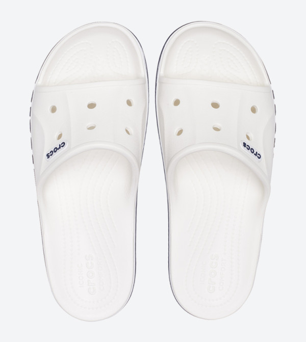 Crocs  Slides - White Slides