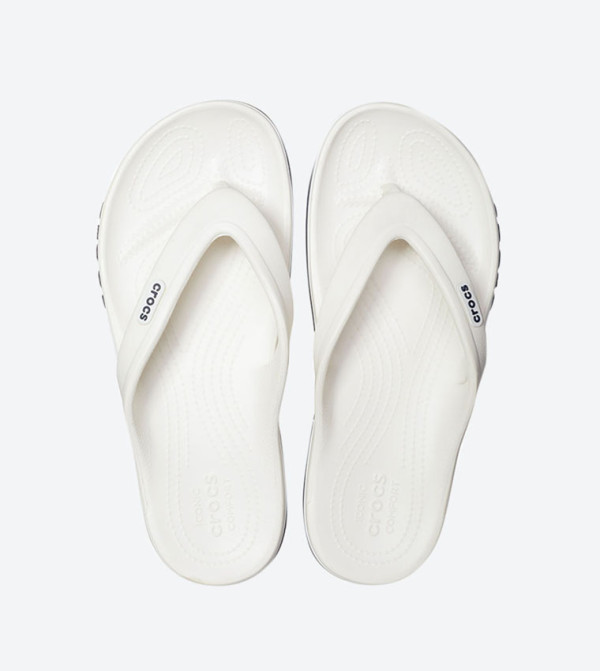 Crocs  Flip-Flops - White Flip-Flops