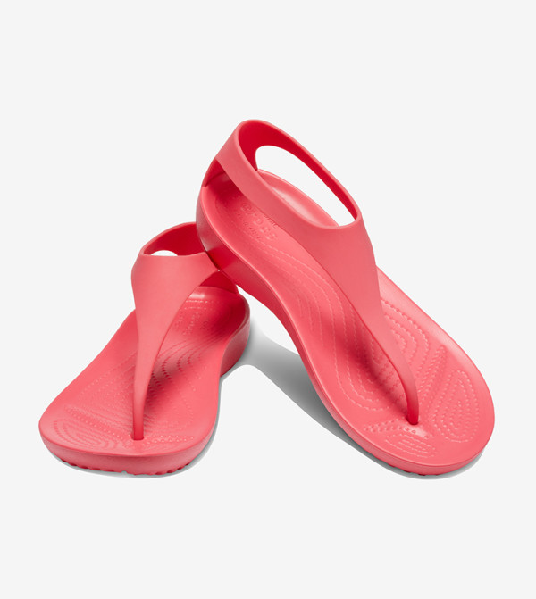 Crocs Exclusive - Pink Flip Flops