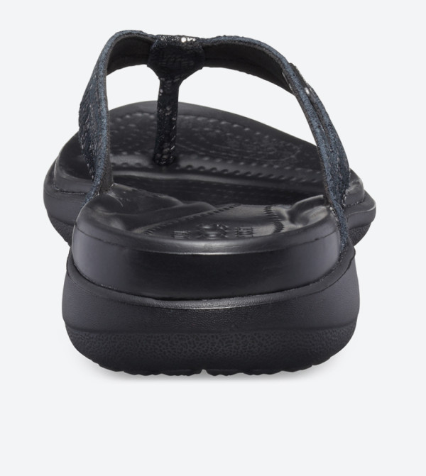 Crocs Exclusive - Black Flip Flops