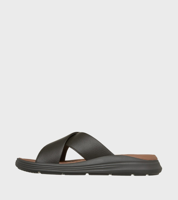 Skechers Sandals - Olive Casual Sandals
