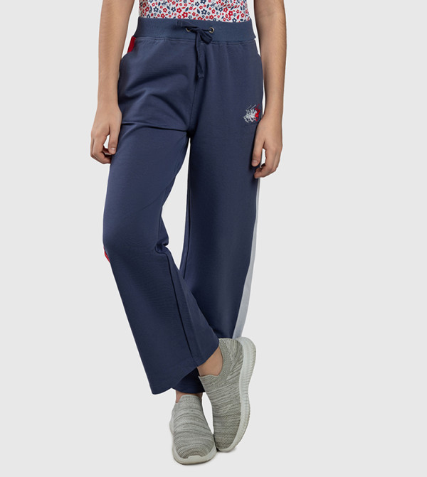 Beverly Hills Polo Club  Track Pants & Joggers - Blue Trousers & Pants