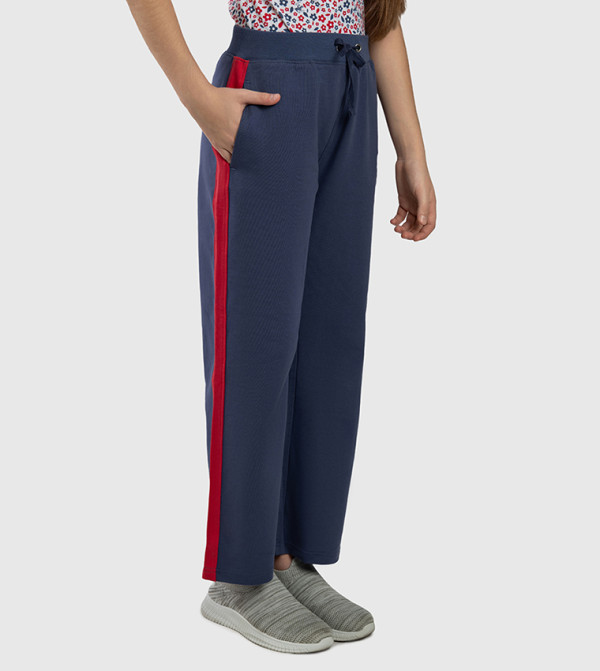 Beverly Hills Polo Club  Track Pants & Joggers - Blue Trousers & Pants