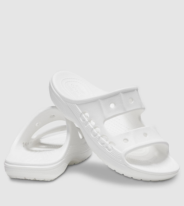 Crocs Flip flops and Slides - White Slides