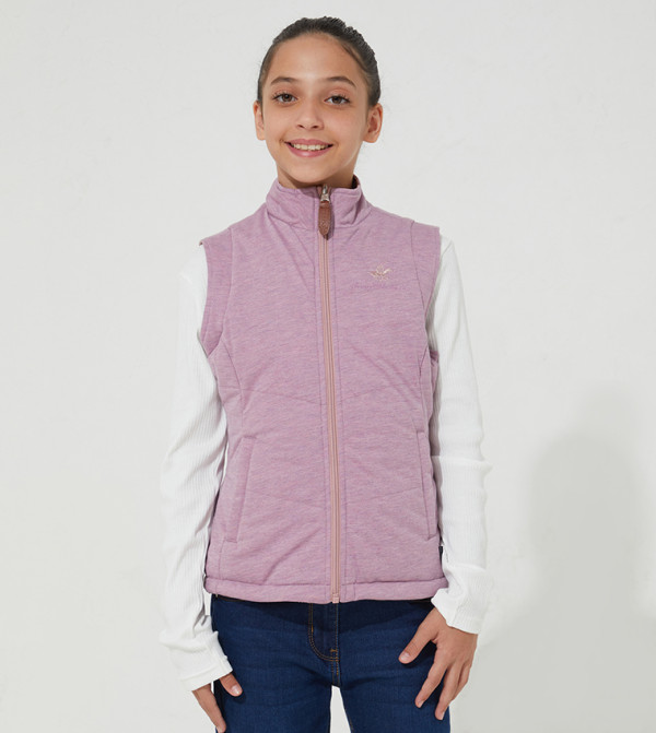 Beverly Hills Polo Club  preppy-layers - White Vests