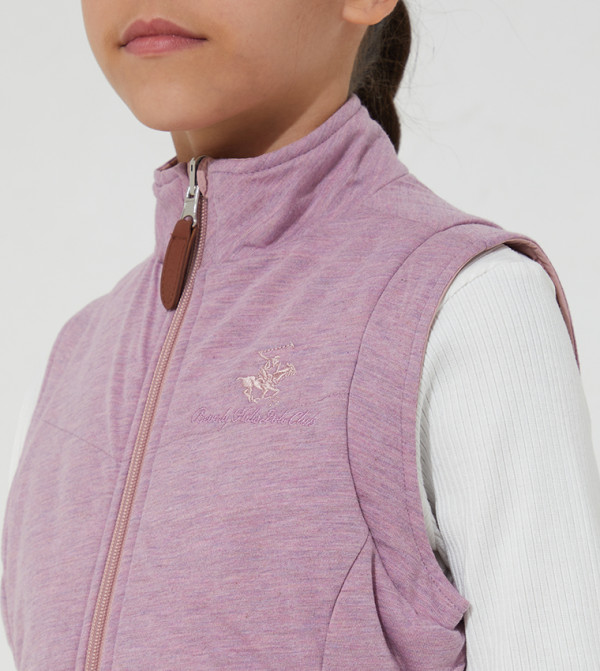 Beverly Hills Polo Club  preppy-layers - White Vests
