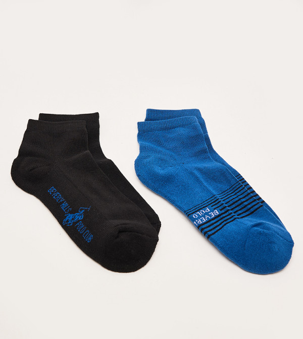 Beverly Hills Polo Club Socks - Multi Ankle Length Socks