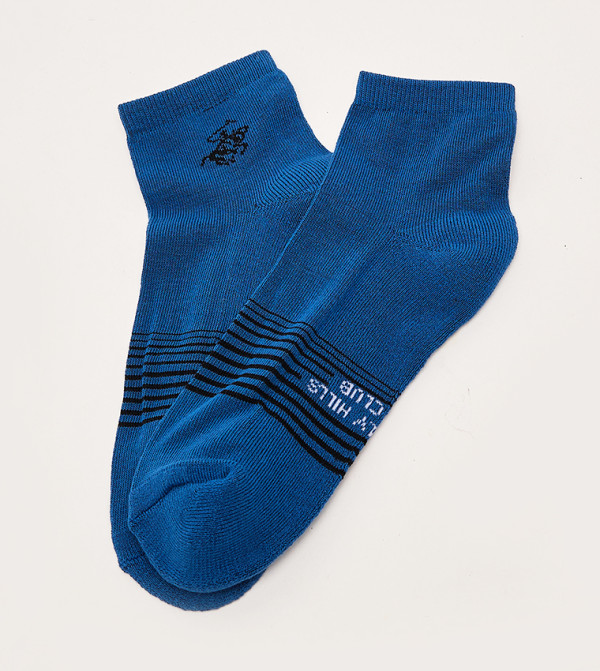 Beverly Hills Polo Club Socks - Multi Ankle Length Socks