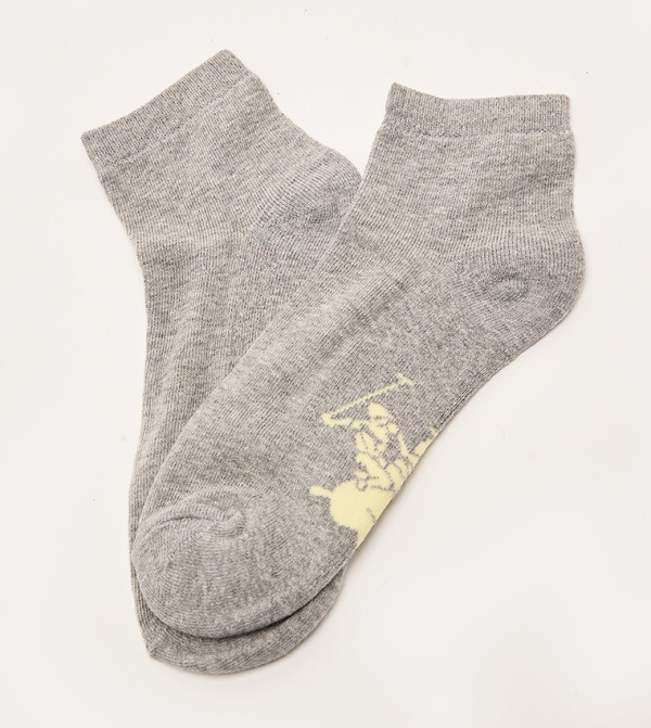 بيفرلي هيلز بولو كلوب  جوارب   - رمادي Ankle Length Socks