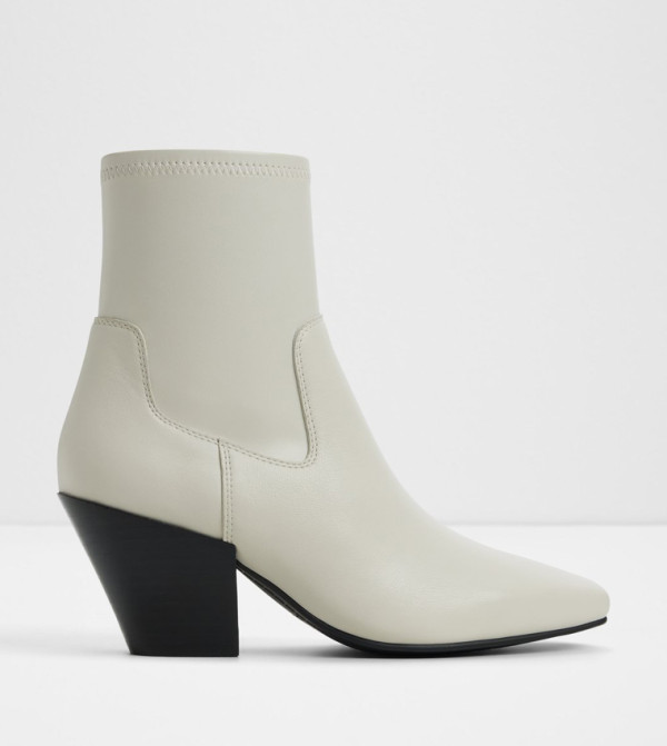Aldo  Boots - Off White Ankle length Boots