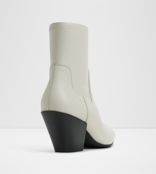 Aldo  Boots - Off White Ankle length Boots