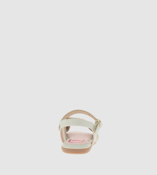 MOLEKINHA MOLEKINHA - Gold Flat Sandals