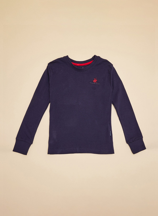 Beverly Hills Polo Club  cobalt-and-ochre - Blue T-shirts