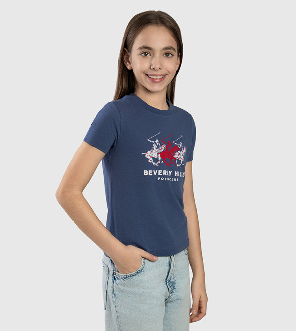 Beverly Hills Polo Club  built-for-play-k - Blue T-shirts