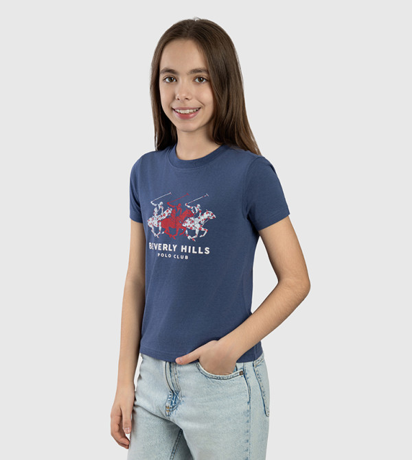 Beverly Hills Polo Club  built-for-play-k - Blue T-shirts