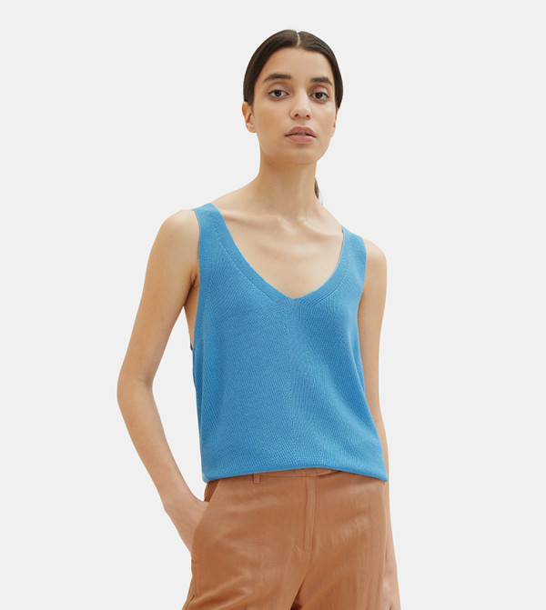 Tom Tailor Tom Tailor - Blue Tops & Blouses