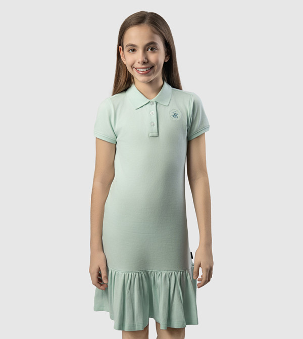 Beverly Hills Polo Club  twirl-worthy-styles-k - Blue Casual Dress