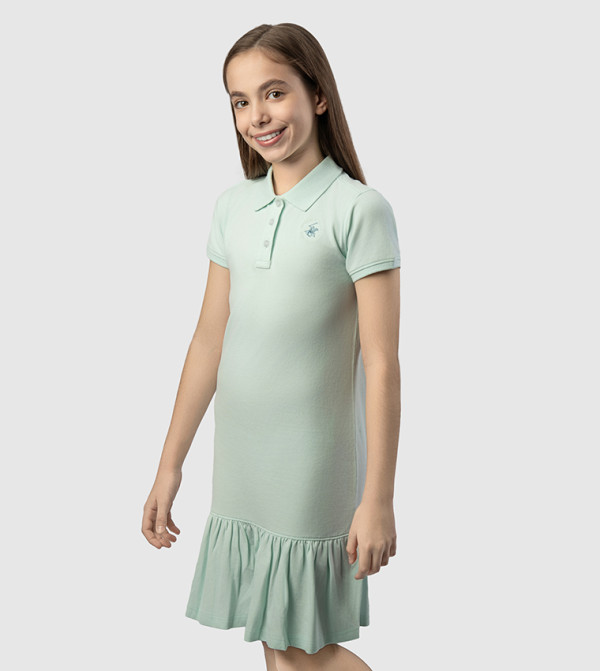 Beverly Hills Polo Club  twirl-worthy-styles-k - Blue Casual Dress