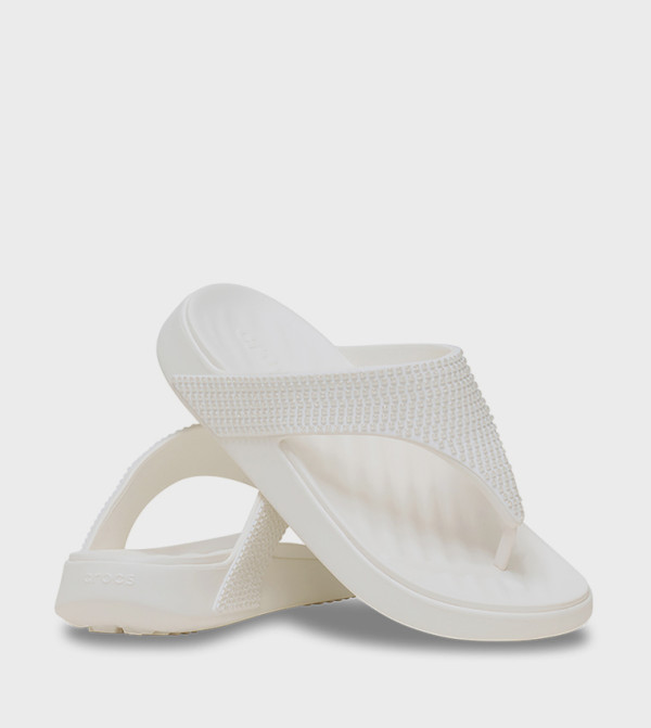 Crocs  Flip-Flops - Chalk Flip-Flops