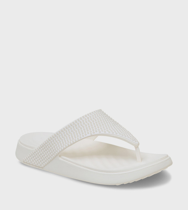 Crocs  Flip-Flops - Chalk Flip-Flops