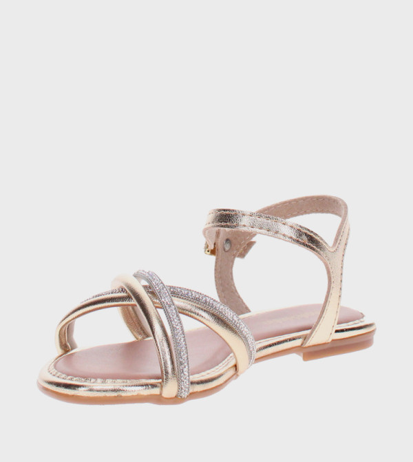 مولكينها - ذهبي Flat Sandals