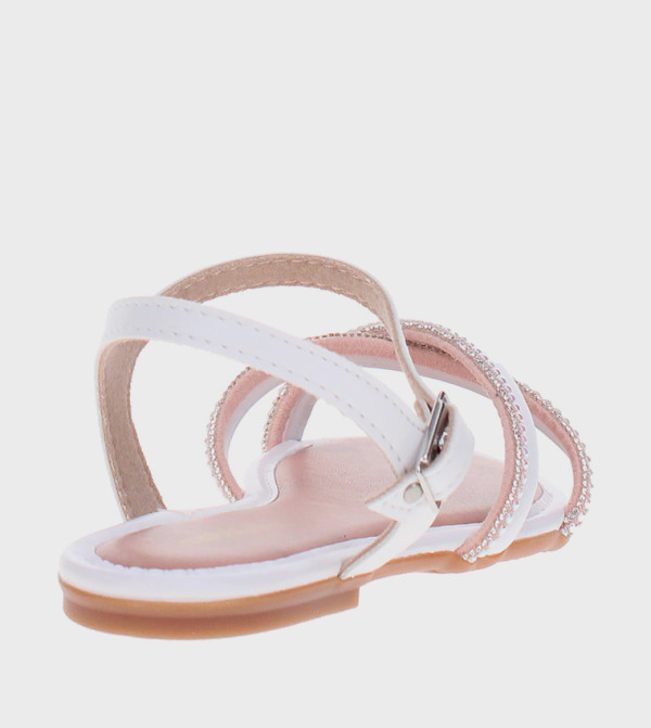 مولكينها - أبيض Flat Sandals