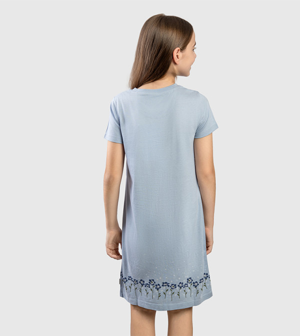 Beverly Hills Polo Club Dresses - Sky Blue Casual Dress