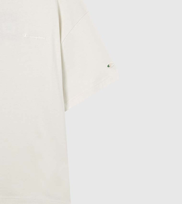 Champion Champion - Off White Round Neck T-Shirts