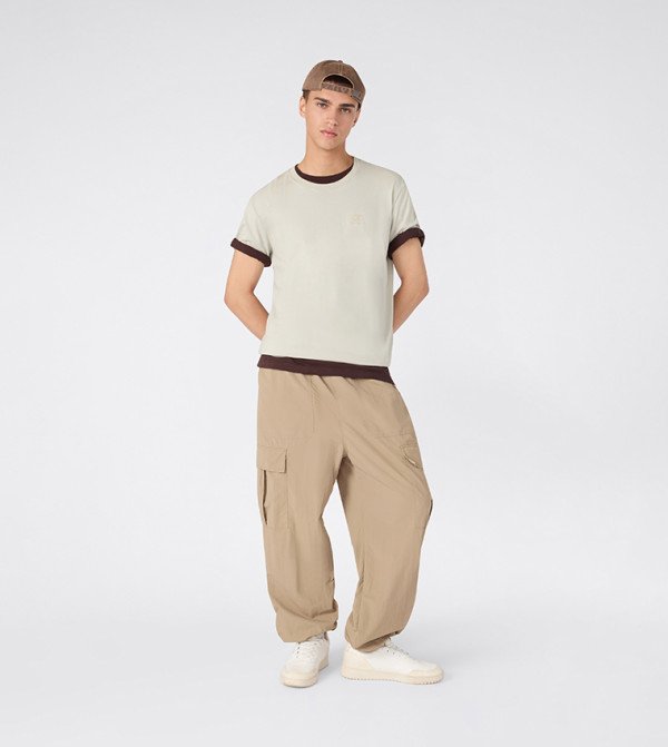 إتوال شامبيون - بيج Round Neck T-Shirts