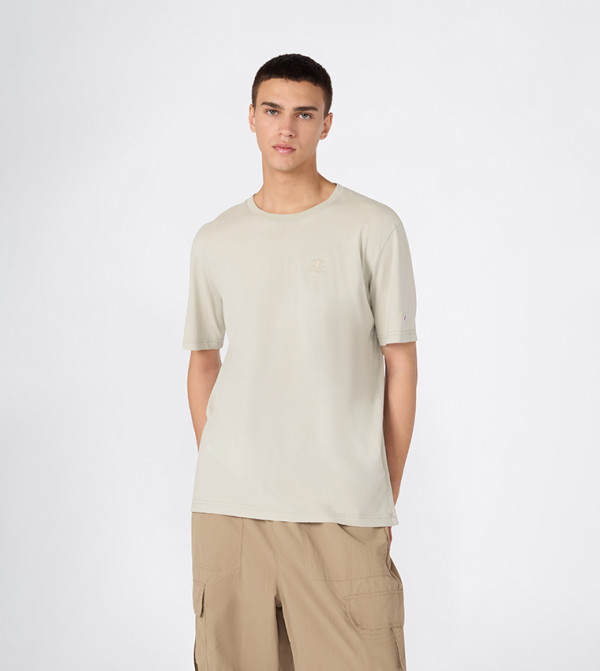 إتوال شامبيون - بيج Round Neck T-Shirts