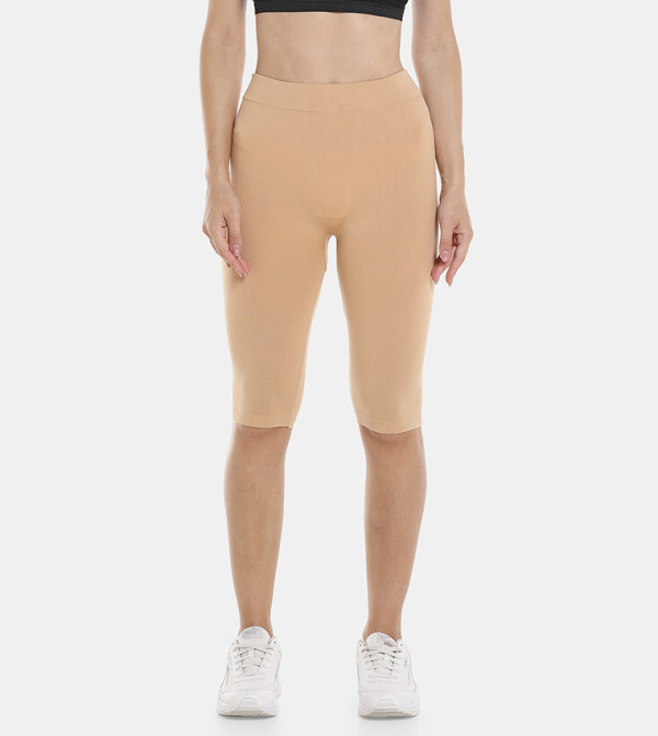 R&B  Denim shorts - Nude Casual Shorts