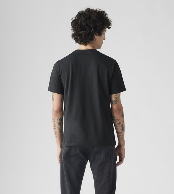 Levi's Levi's - Black Round Neck T-Shirts