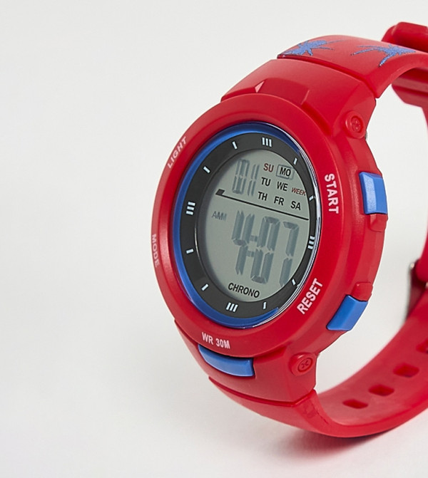 R&B  Watches - Red Digital Watches