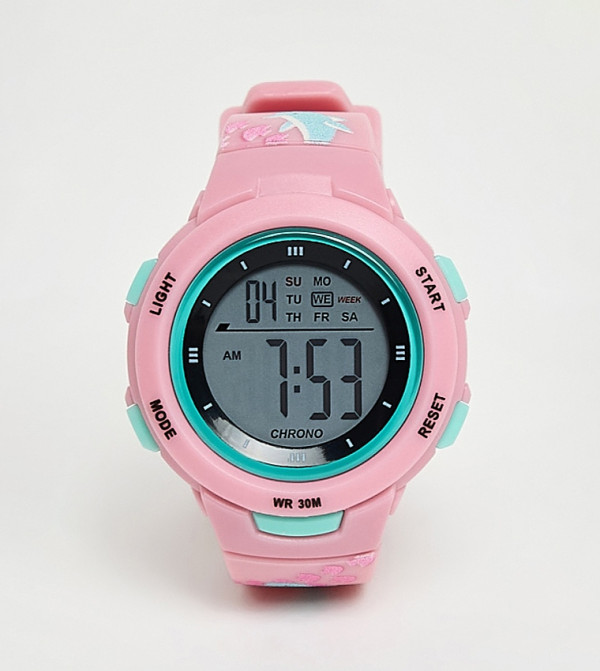 R&B  Watches - Pink Digital Watches
