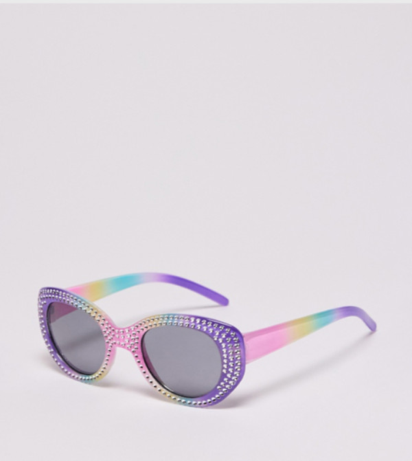 R&B  Fashion Glasses - Lilac Fashion Glasses