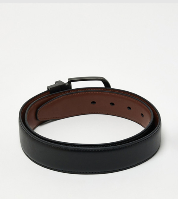 R&B Non Leather Belts - BLACK Non Leather Belts