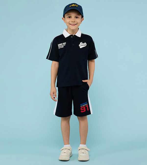 R&B Shorts - NAVY BLUE Shorts