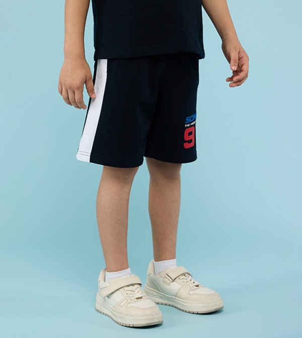 R&B Shorts - NAVY BLUE Shorts