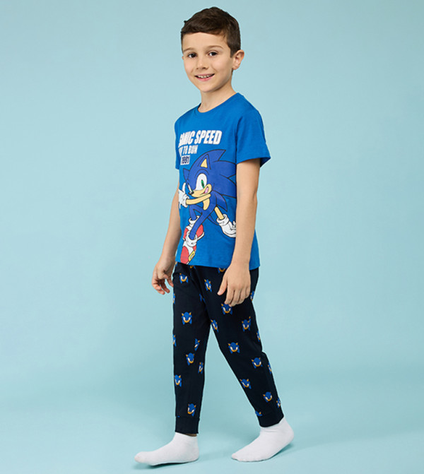 R&B  Top & Pyjama Sets - Blue Top & Pyjama Sets