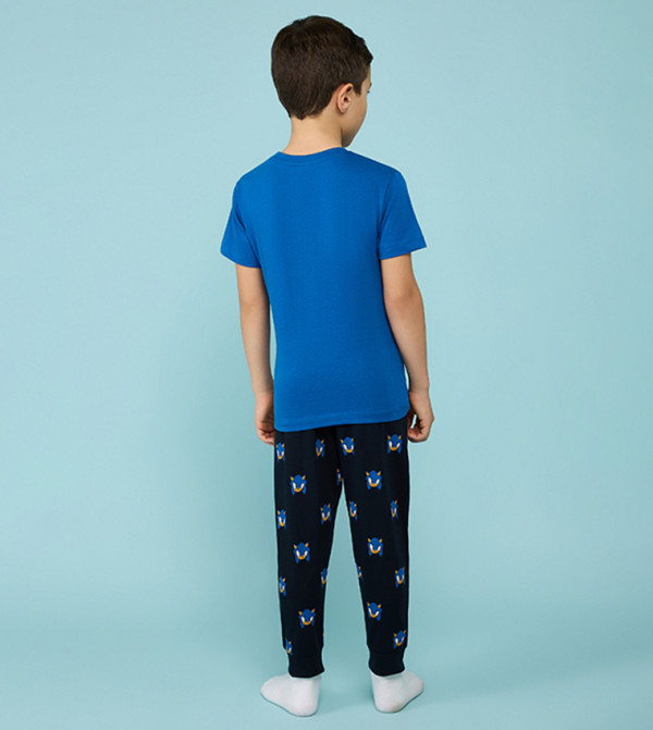 R&B  Top & Pyjama Sets - Blue Top & Pyjama Sets