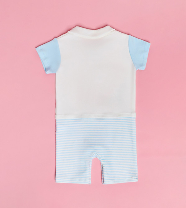 R&B  Rompers - Blue Rompers