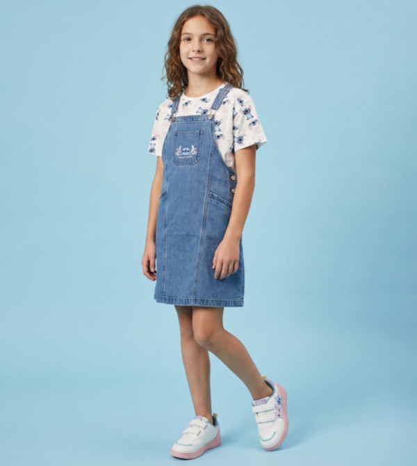 R&B  Dungarees - Blue Dungarees