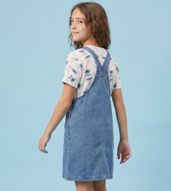 R&B  Dungarees - Blue Dungarees