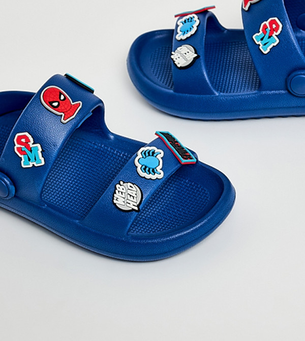 أر آند بي  أحذية فلات - أزرق Flat Sandals