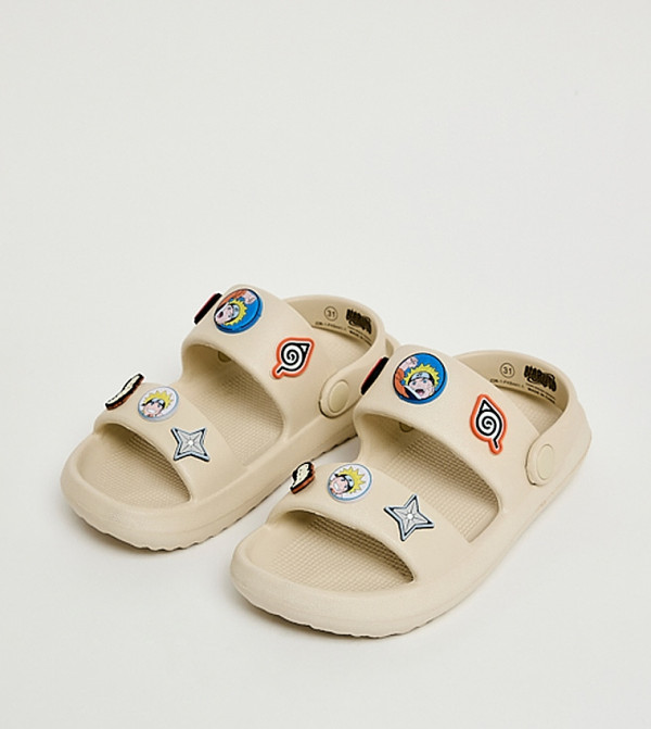 أر آند بي  أحذية فلات - بيج Flat Sandals
