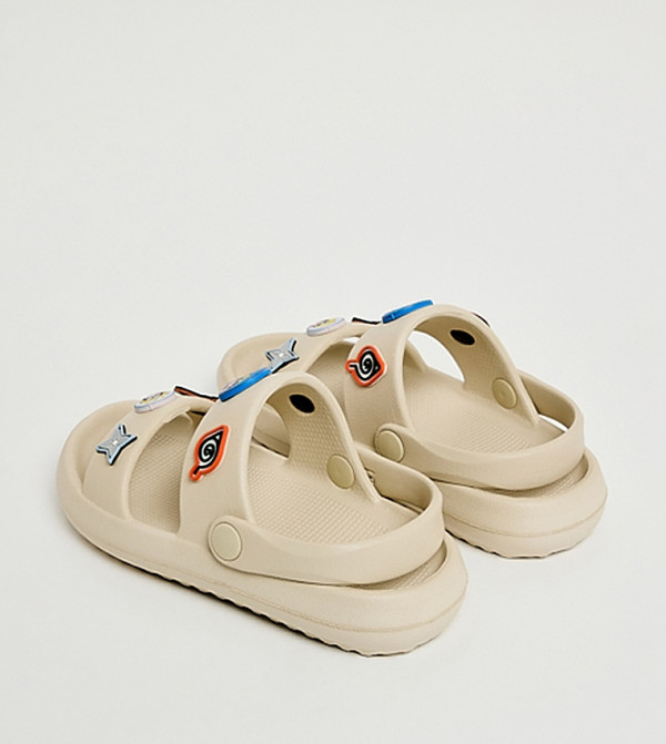 أر آند بي  أحذية فلات - بيج Flat Sandals